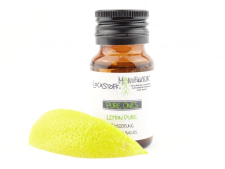 Lemon ist ein frisches Pure One, das vor allem in Fischmixen und mit Fischflavours fängig ist.