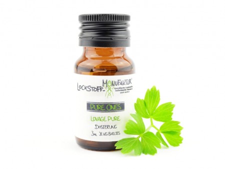 Lovage Pure ist ein sehr hochwertiges, natürliches Flavour das in vielen bekannten Produkten für die Fängigkeit sorgt.