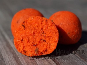 Fluo-Orange Colour für kräftige und gut wahrnehmbare Hakenköder, Pop Ups usw.