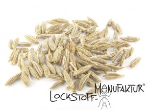 Cumin Pure enthält natürliche Lockstoffe welche in jedem Boilie den Karpfen anlocken.