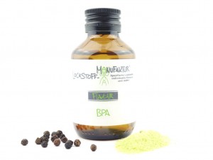 Black Pepper und Asafoetida - nicht nur die englischen Karpfen werden von diesem gut wasserlöslichen Flavour angelockt...